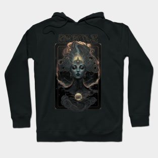 Oracle - Ancient Witch Priestess of Prophecy Art Nouveau Hoodie